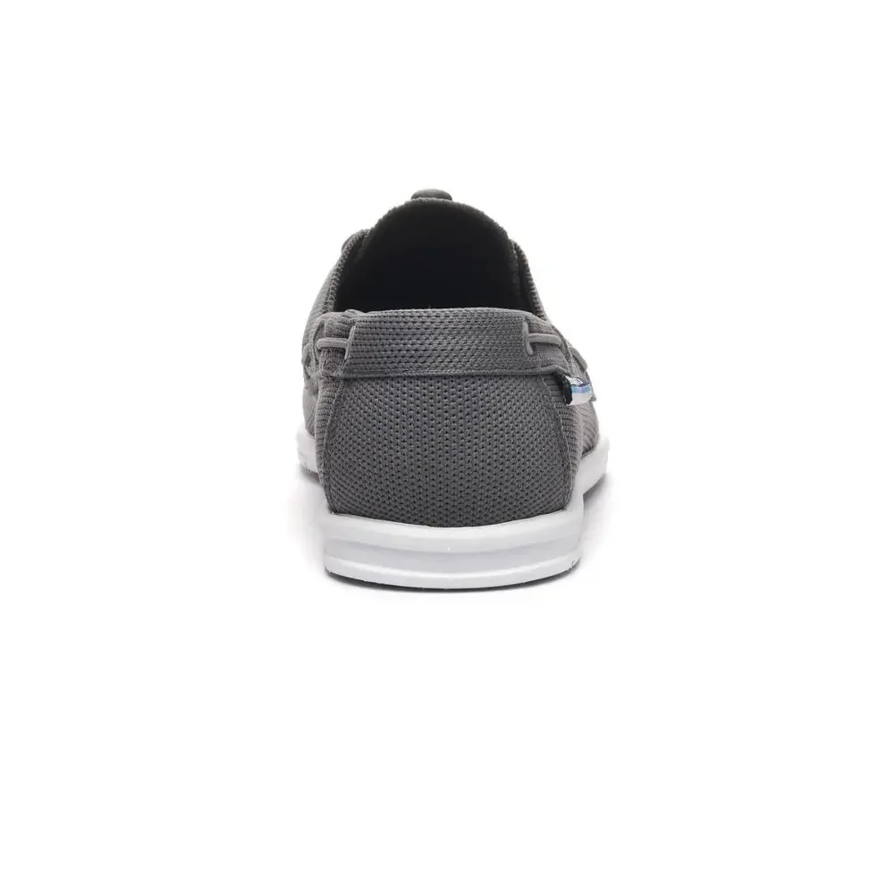 Sebago Monterey Womens Grey Mesh Loafers & Slip Ons Boat Shoes Size 10 M